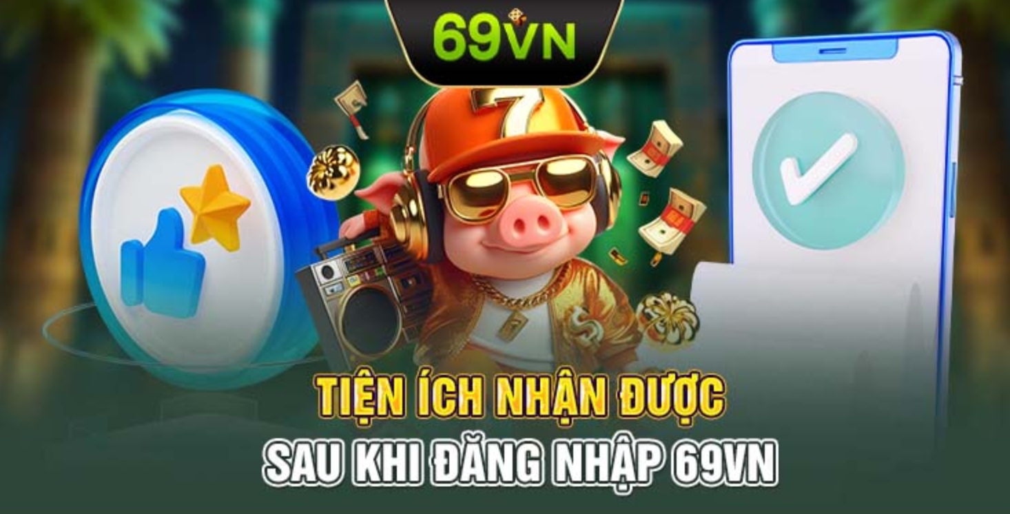 Thao tác đăng nhập 69VN